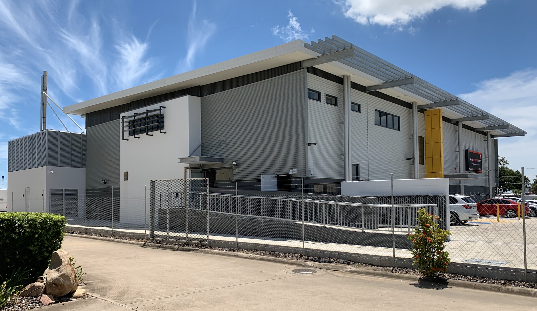 Exterior of Townsville datacentre