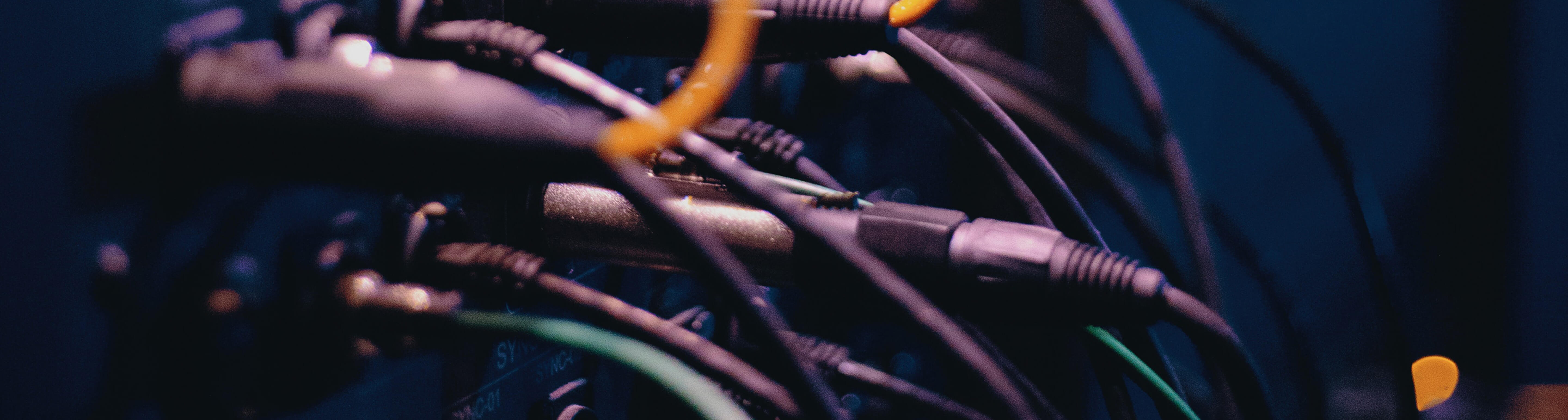 Cables in a datacentre